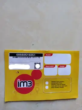 im3 indosat 11 digit nomor cantik