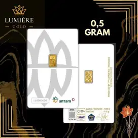 Logam Mulia ANTAM 0.5 gram CertiCard