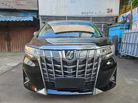 Toyota Alphard 2.5 G TSS atpm 2023 nik 2022 hitam full ori 37 rb km