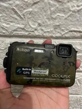 Nikon Coolpix Aw100 Wifi Underwater Waterproof Camera