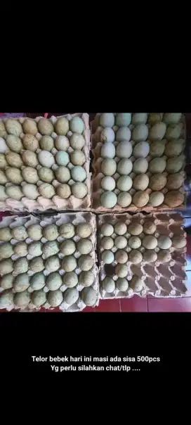 Telor bebek super/Asin