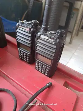 Ht Gewissen G-7500 Dual Band Uhf Dan VHF Power 7 Watt Asli Gewissen G7