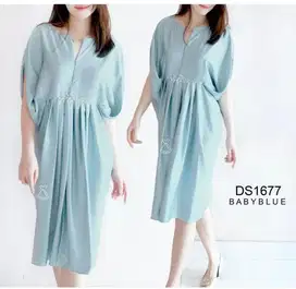 Dress kaftan blue