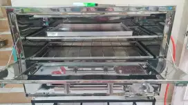 OVEN GAS STAINLESS SIZE 100X50X70
