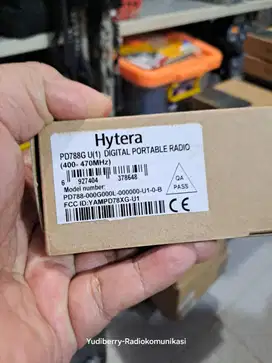 Ht Hytera Pd788g Uhf 1 Baru Murah Hytera PD 788 G Uhf1  Frekuensi 400M