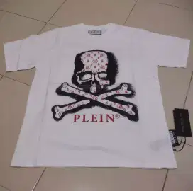 Kaos Philipp Plein Original Size XL (LD 115) Baru Fulltag