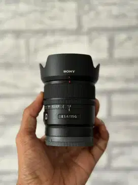 Sony E 15mm F1.4 G Mulus Istimewa Garansi Agustus 2025