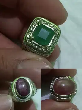 Batu Cincin Asli Zamrud Rubby