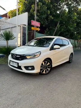 [CASH] Low Km Honda Brio Rs At 2019 Putih Tt Pribadi Honda Brio Rs-At