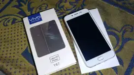 Hp Vivo y67 ram 6/128 lengkap