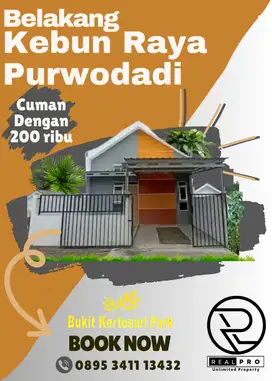 Rumah Murah Strategis Dekat Jalan Raya di Kertosari