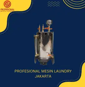 SETRIKA UAP STEAM BOILER 10 LITER - PROFESIONAL MESIN LAUNDRY