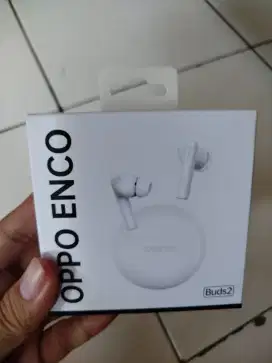 headset oppo eco buds 2 original kondisi baru