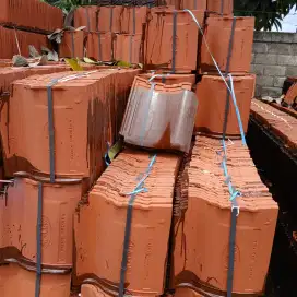 Genteng kramik bergladir merk mclass warna natural