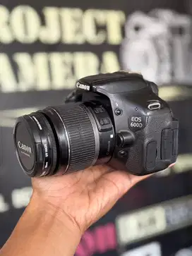 Canon 600d kit Bonus Tas dan Memory siap pakai