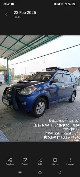 Toyota Avanza 2005 Bensin