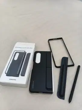 Standing Cover with Pen for Galaxy Z Fold 4