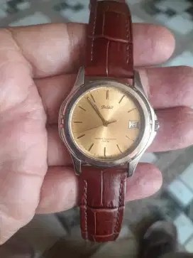 Di jual jam tangan belair original tali kulit asli jam tipis akurat