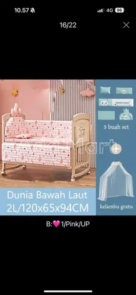 Box Bayi/ Tempat tidur bayi