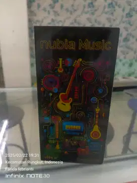 Nubia Music 4+4/128gb BARU garansi resmi 1th bisa TT atau Kredit