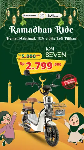 Promo Ramadhan Ion Seven Hanya 2jutaan Spek Lengkap