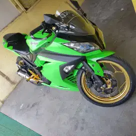 Kawasaki Ninja 250 Fi SE Hijau Modif Simpel