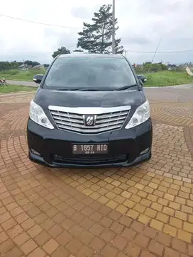 Alphard 2.4 matik 2011 km 105 rb