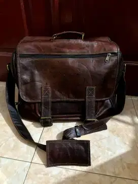 Tas selempang travelling kulas handmade