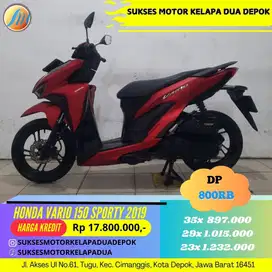 HONDA VARIO 150 SPORTY 2019 CASH/KREDIT DP MURAH ANGSURAN RINGAN