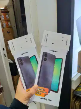 Samsung A06 ram 4/128 free kepala carger