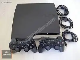 Playstation 3 + Stick + Kabel Penyambung + Isi Games