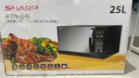 Sharp R-728(K)-IN - Microwave Oven with Grill (25 L)