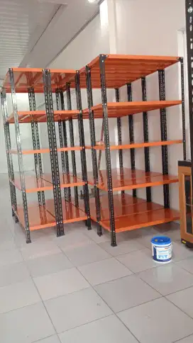 Rak besi siku serbaguna rak besi siku lubang rak besi siku 5 susun