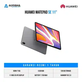 NEW TAB HUAWEI MATEPAD SE 11 6/128GB NEW FREE COVER