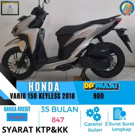 VARIO 150 KEYLESS JUAL CEPAT CASH&KREDIT DP&CICILAN MURAH