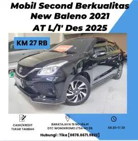 Suzuki New Baleno 2021 AT L/1' Des 2025 Siap Proses DP Minim!!