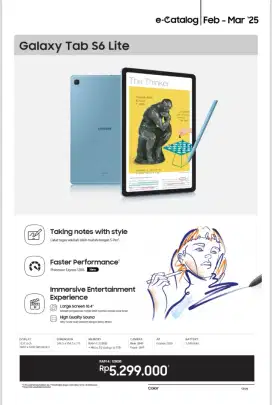 Samsung Galaxy Tab S6 Lite