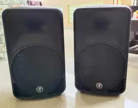 Speaker AKTIF Mackie SRM 350 v2  10 inc 3 unit mulus fungsi normal