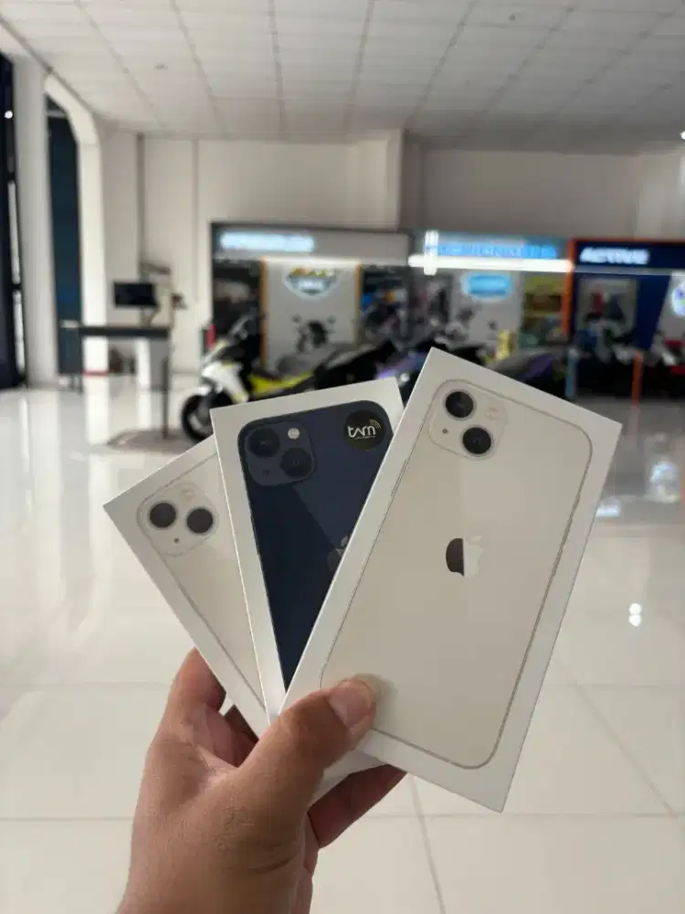 iPhone 13 128 putih iBox new