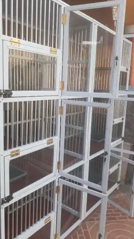 Kandang kucing 6 pintu