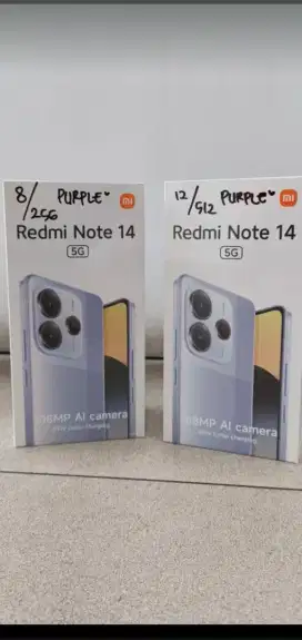 Kredit HP apa aja dr rumah,ACC baru ketoko ,Xiaomi  Note 14 5G Ram 12