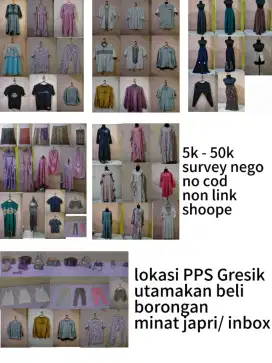 Baju bekas berkualitas PPS Gresik