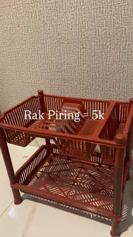 RAK PIRING PLASTIK