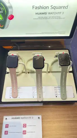 JAM tangan Pintar Huawei Fit 3 Varian garansi resmi