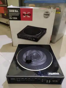 Subwoofer kolong xplod 10 inc kondisi 95%segel