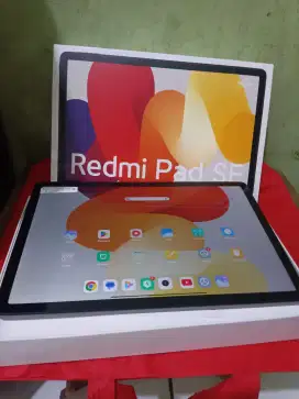 Jual tab redmi SE ram 4/128gb fulset