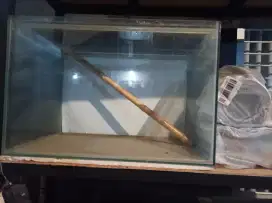 Aquarium bekas kaca 5 mm