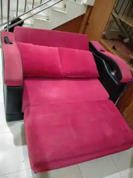 Sofa Bed Warna Merah