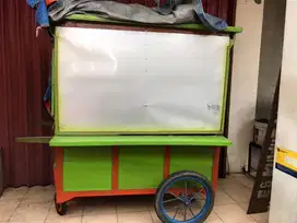Gerobak kayu Ukuran 150x60x200