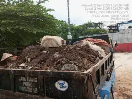 Jasa buang puing sampah